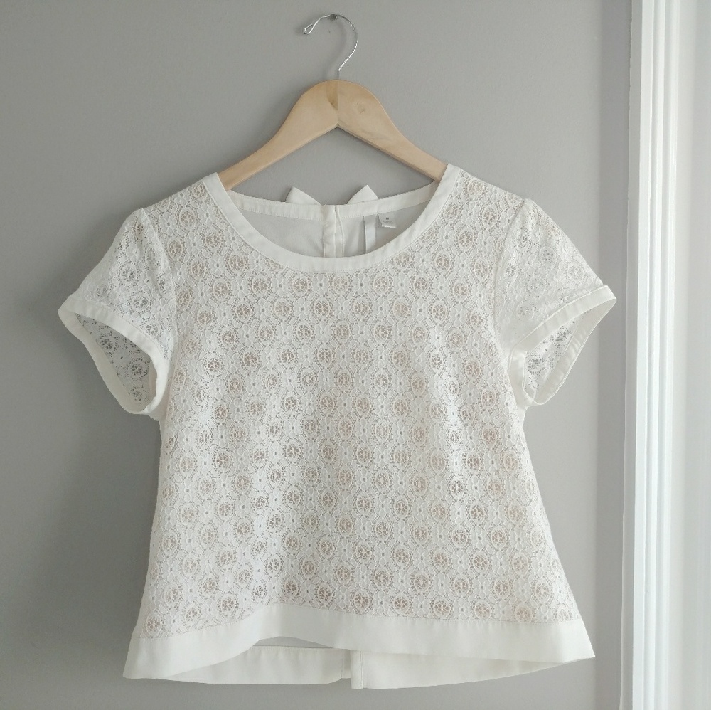 Lauren Conrad Lace Baby Doll Top